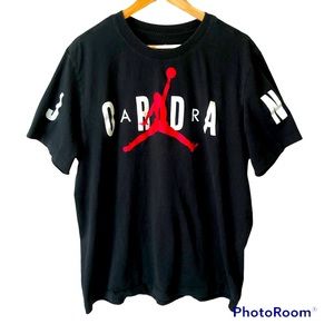 Air Jordan Black Tee Shirt Mens XL